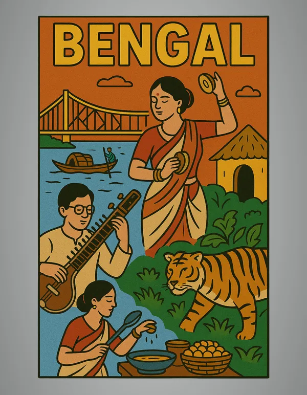 Black_Bengal_Printed_Cotton_Regular_Fit_T-Shirt_|_For_Men