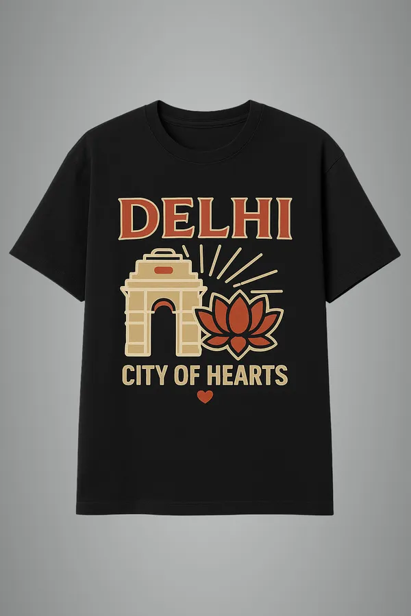 Black_Delhi_Printed_Cotton_Regular_Fit_T-Shirt_|_For_Men