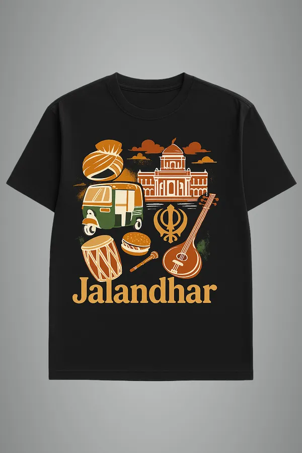 Black_Jalandhar_Printed_Cotton_Regular_Fit_T-Shirt_|_For_Men