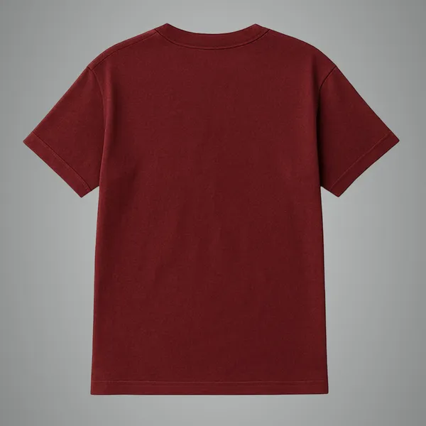 Maroon_Solid_Cotton_Regular_Fit_T-Shirt_|_For_Men