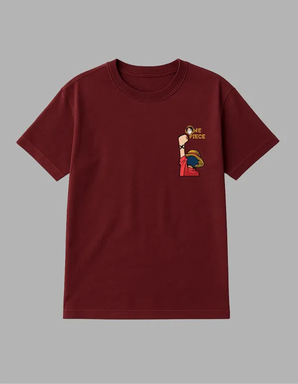 Maroon_Mugiwara_Nakama_Printed__Regular_Fit_T-Shirt_|_For_Unisex