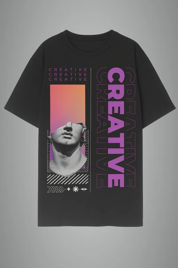 Black_Creative_Mind_Printed_Cotton_Regular_Fit_T-Shirt_|_For_Unisex