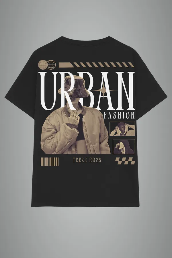 Black_Urban_Fashion_Printed_Cotton_Regular_Fit_T-Shirt_|_For_Unisex