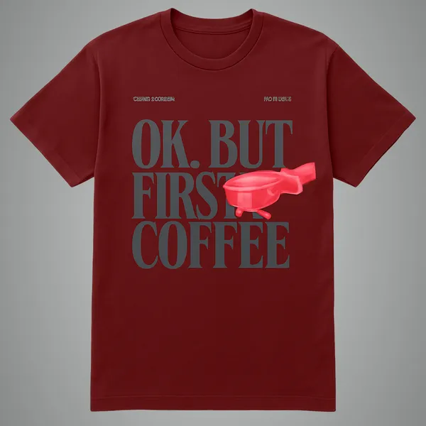 Maroon_Ok,_But_First_Coffee_Printed_Cotton_Regular_Fit_T-Shirt_|_For_Men