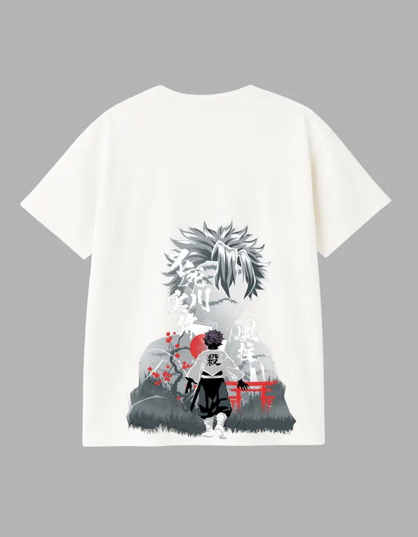 White_Andhra_Pradesh_Printed__Oversized_Fit_T-Shirt_|_For_Unisex