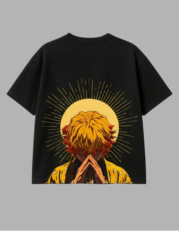 Black_Zenitsu_Printed__Oversized_Fit_T-Shirt_|_For_Unisex