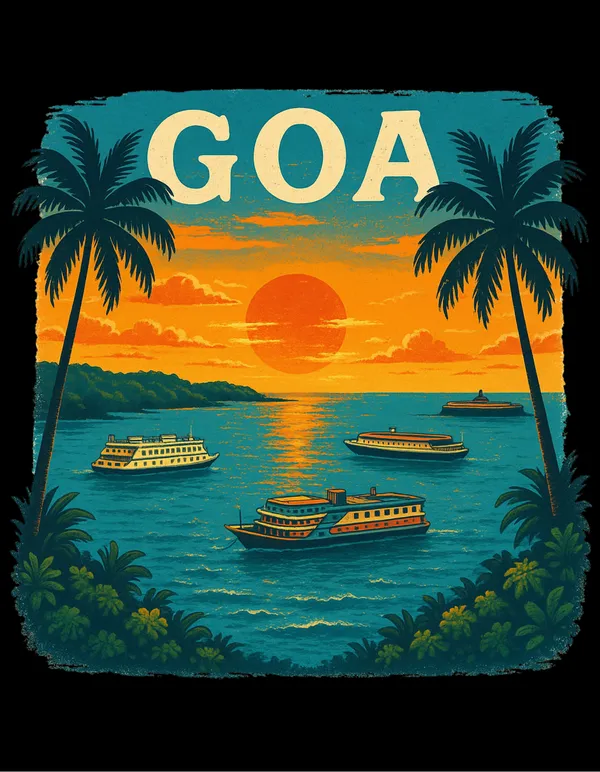 Black_Goa_Printed_Cotton_Oversized_Fit_T-Shirt_|_For_Men
