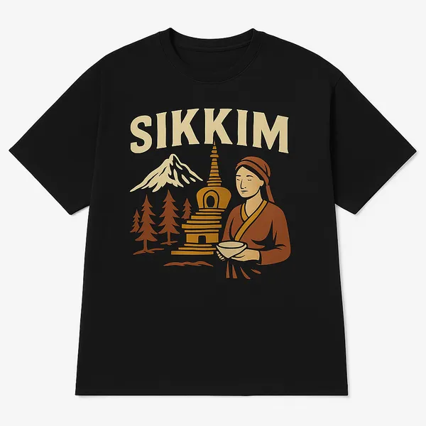 Black_Sikkim_Printed_Cotton_Oversized_Fit_T-Shirt_|_For_Men