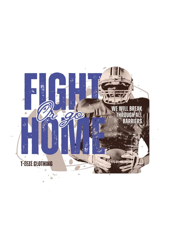 Black_Fight_Or_Go_Home_Printed__Regular_Fit_T-Shirt_|_For_Unisex