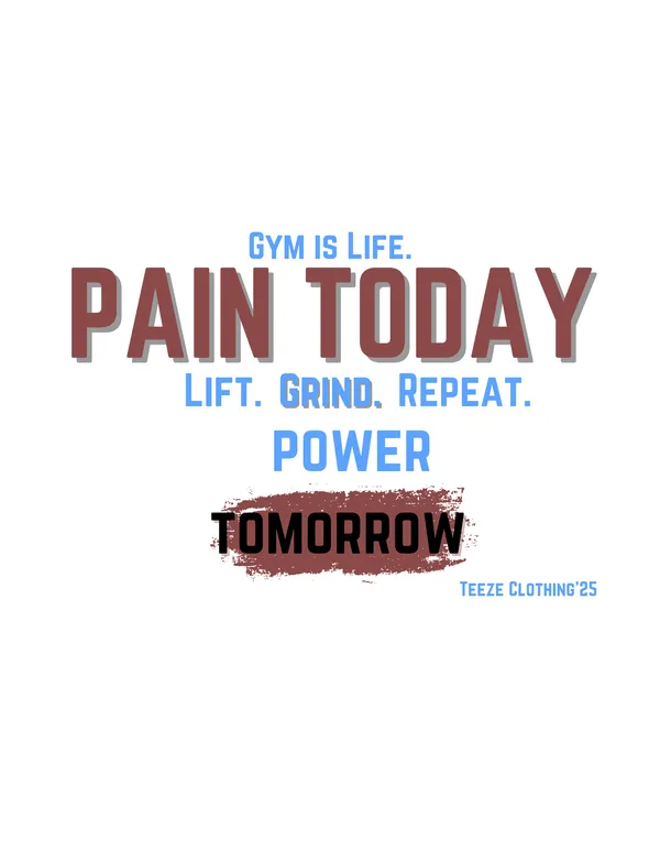 White_Pain_Today_Printed__Regular_Fit_T-Shirt_|_For_Unisex
