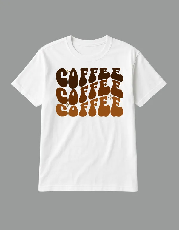 White_Coffee_Addict_Printed__Regular_Fit_T-Shirt_|_For_Unisex