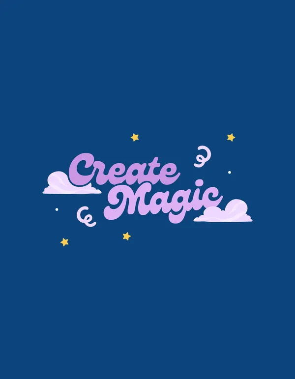 Grey_Create_Magic_Printed__Regular_Fit_T-Shirt_|_For_Unisex