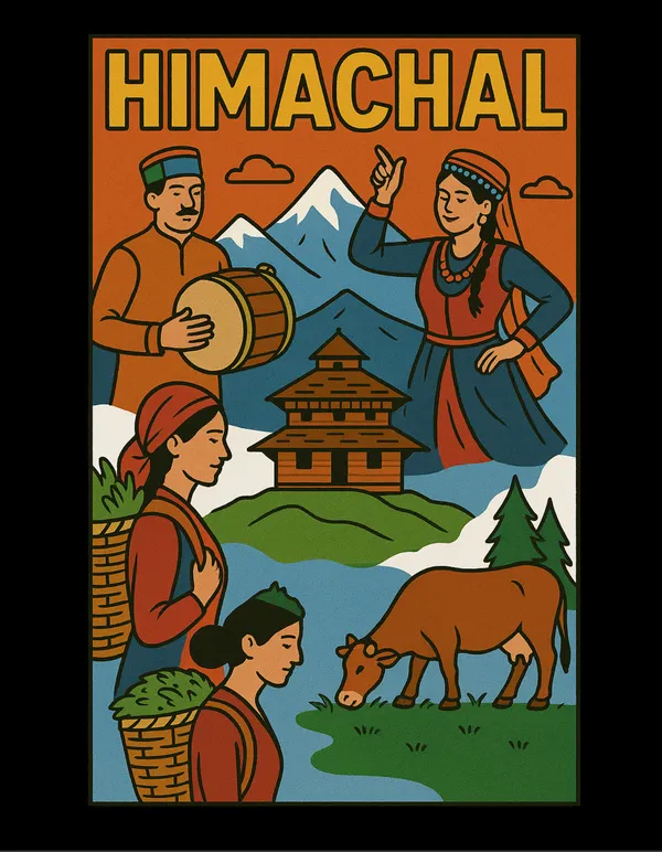 Black_Himchal_Pradesh_Printed_Cotton_Regular_Fit_T-Shirt_|_For_Men