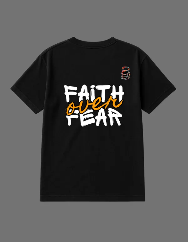 Black_Faith_Over_Fear_Printed__Regular_Fit_T-Shirt_|_For_Unisex