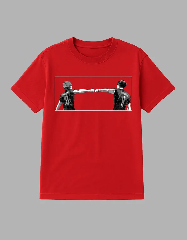 Red_Hinata_X_Kageyama_Printed__Regular_Fit_T-Shirt_|_For_Unisex