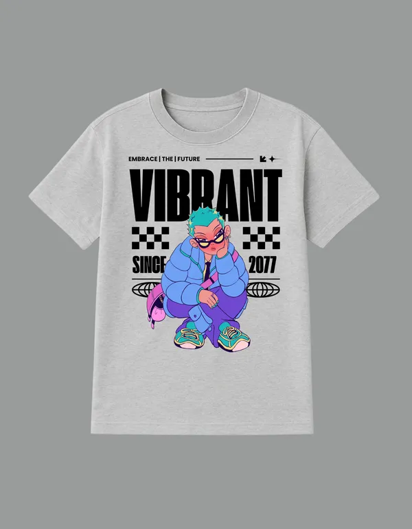 Grey_Vibrant_Teen_Printed__Regular_Fit_T-Shirt_|_For_Unisex