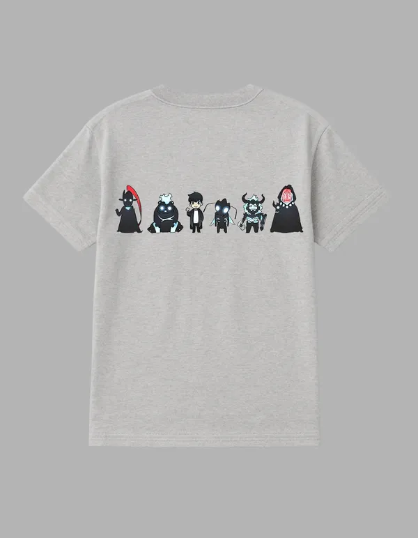 Grey_Solo_Levelling_Printed__Regular_Fit_T-Shirt_|_For_Unisex