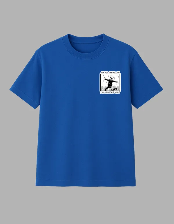 Royal_Blue_Satoru_Gojo_Printed__Regular_Fit_T-Shirt_|_For_Unisex