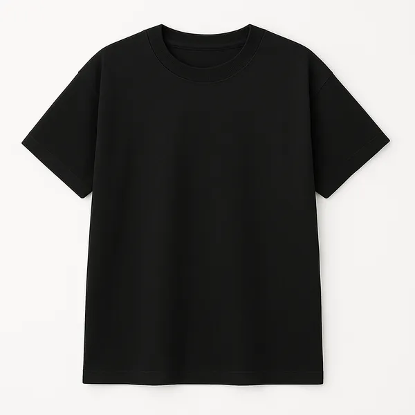 Black_Solid_Cotton_Oversized_Fit_T-Shirt_|_For_Men