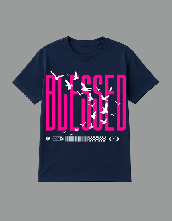 Navy_Blue_Tanjiro_Kamado_Printed__Regular_Fit_T-Shirt_|_For_Unisex