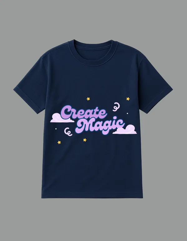 Navy_Blue_Create_Magic_Printed__Regular_Fit_T-Shirt_|_For_Unisex