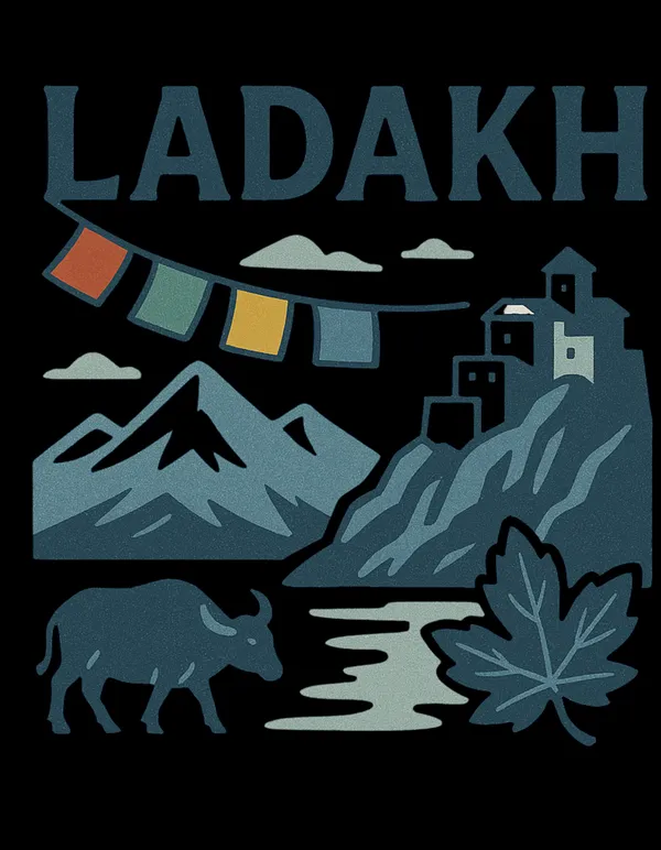 Black_Ladakh_Printed_Cotton_Regular_Fit_T-Shirt_|_For_Men