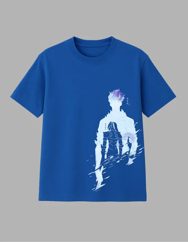 Royal_Blue_Sung_Jin-Woo_X_Igris_Printed__Regular_Fit_T-Shirt_|_For_Unisex