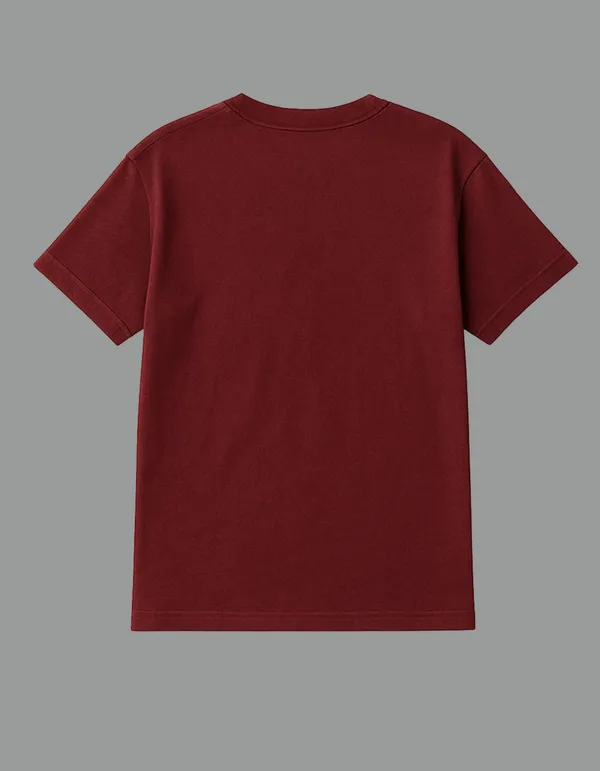 Maroon_Universal_Cat_Printed__Regular_Fit_T-Shirt_|_For_Unisex