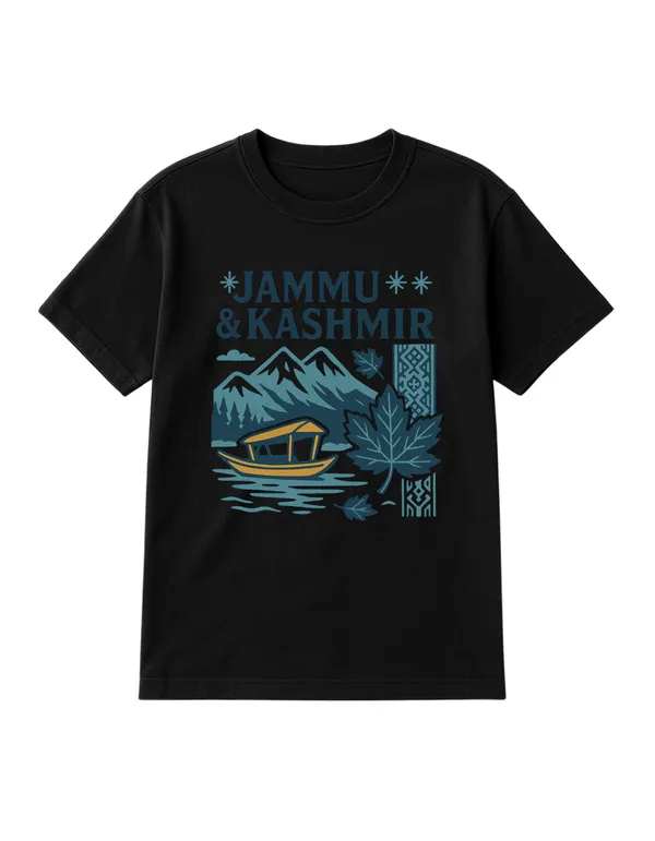 Black_Jammu_And_Kashmir_Printed_Cotton_Oversized_Fit_T-Shirt_|_For_Men