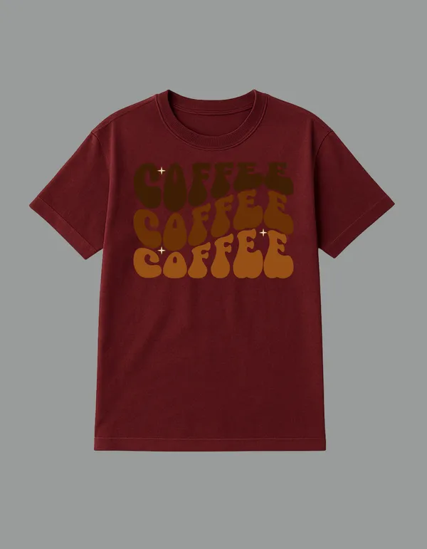 Maroon_Coffee_Addict_Printed__Regular_Fit_T-Shirt_|_For_Unisex