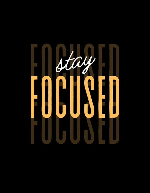 Black_Stay_Focused_Printed__Regular_Fit_T-Shirt_|_For_Unisex
