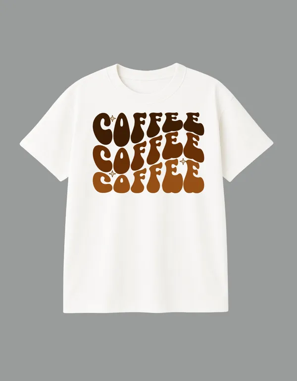 White_Coffee_Addict_Printed__Regular_Fit_T-Shirt_|_For_Unisex