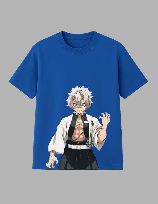 Royal_Blue_Jharkhand_Printed__Regular_Fit_T-Shirt_|_For_Unisex