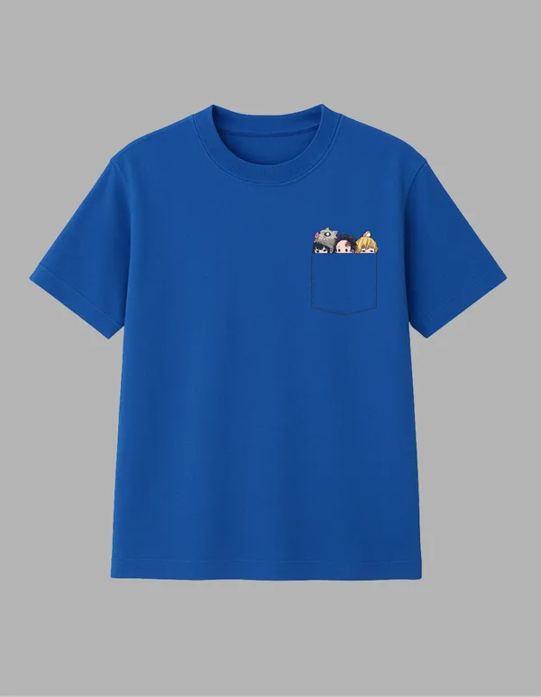 Royal_Blue_Inosuke_Printed__Regular_Fit_T-Shirt_|_For_Unisex