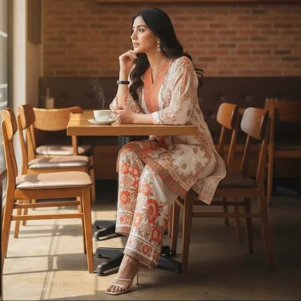 Ivory_Coral_Ethnic_Print_Co_Ord_Set