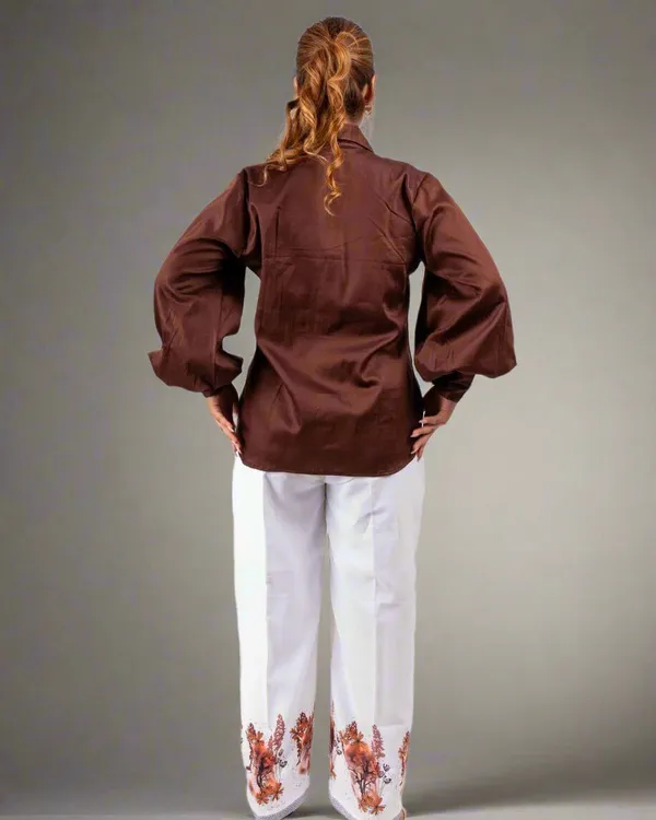 Brown_&_White_Premium_Glamorous_Satin_Co-Ord_Set_For_Women
