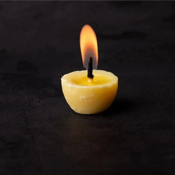 Iisc_Certified_Cow_Ghee_Diya_Wicks_30_Pieces_60Min_Burning_Time_Wax_Free_Cow_Ghee_Diya_Batti_For_Puja_30_Pieces_Pack_Of_1