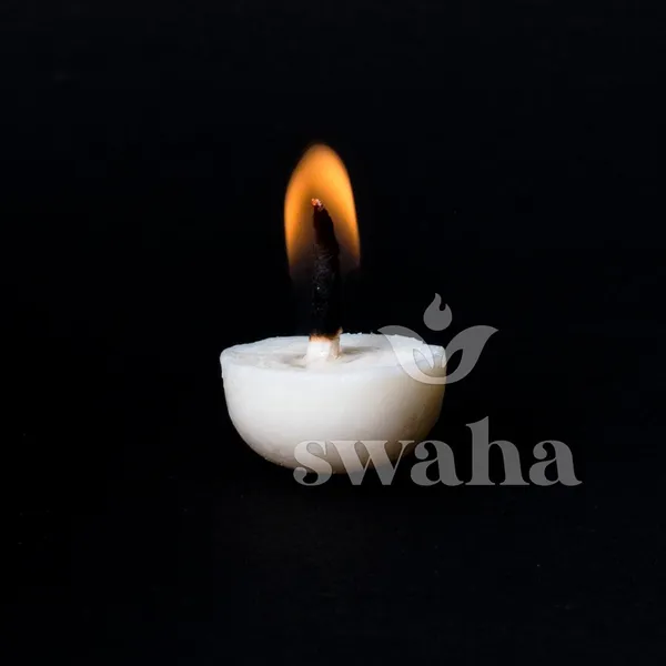 Iisc_Certified_Premium_Vanaspati_Ghee_Diya_Wicks_100_Pieces_Pack_Of_2_30Min_Burning_Time_Wax_Free_Vegan_Diya_Batti_For_Puja_Daily_Puja