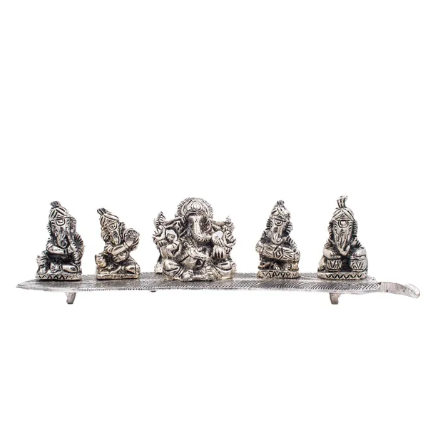 Set_Of_5_Musical_Ganesha_Idols_Ganesha_Murthi_Statue_With_Musical_Instruments_Home_Decorations