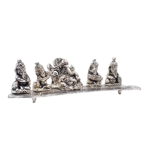 Set_Of_5_Musical_Ganesha_Idols_Ganesha_Murthi_Statue_With_Musical_Instruments_Home_Decorations