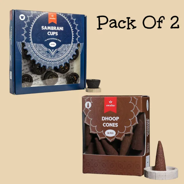 Pack_Of_1_Cylindrical_Sambhrani_Cups_(12_Pieces)_With_Stand,Armatic_Dhoop_Cones