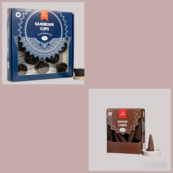 Pack_Of_1_Cylindrical_Sambhrani_Cups_(12_Pieces)_With_Stand,Armatic_Dhoop_Cones