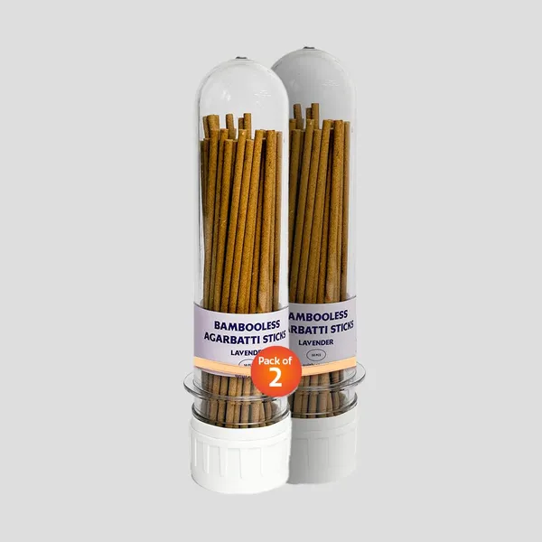 Bambooless_Lavender_Agarbatti_Sticks_6_With_Free_Stand_50Pcs_Each_(Pack_Of_2)