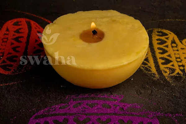 Combo_Of_Swaha_Cow_Ghee_Diya_8Hrs_&Swaha_Vegan_Diya_Tea_Light_12Pcs_Pack_Of_1)_(Vegan_Ghee_Tea_Lights_12_Pieces_Diya_Batti_0.123_Kg)