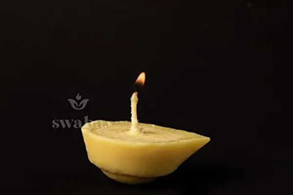 Premium_Cow_Ghee_Diya_Wicks_(12_Pieces),_4Hr_Burning_Time,_Wax_Free_Cow_Ghee_Diya_For_Puja_-_Pack_Of_1