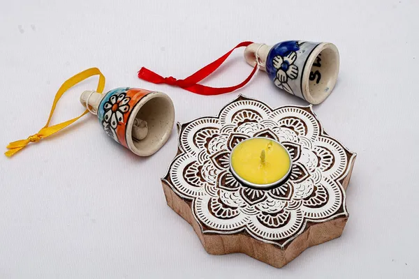 Gift_Combo_Pack_Tea_Light_Diyas_Wooden_Blocks_Ceramic_Bells