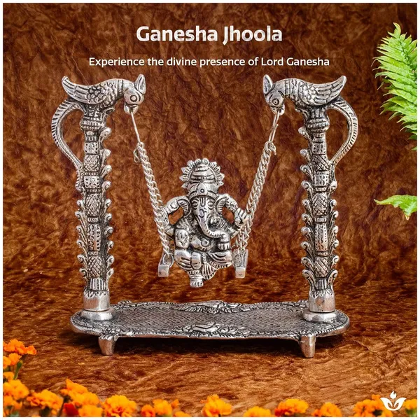 Ganesha_Jhoola_Exquisite_Ganapati_Swing_Murti_For_Divine_Pooja_Home_&_Office