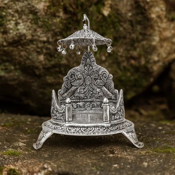 Silver_Round_Singhasanan_For_God_Idols_Home_Pooja_And_Decoration