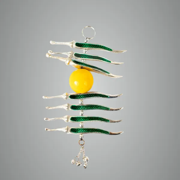 Lemon_Chilli_Meena_Metal_Limbu_And_Mirchi_Door_Hanging_To_Remove_Negativity