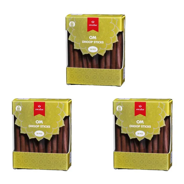 Om_Cylindrical_Dhoop_Stick_(Set_Of_30),_Long_Lasting_Sandalwood_&_Floral_Fragrance_Incense_Sticks,_Bamboo_Less_Eco_Friendly_Agarbatti_Sticks_-_Pack_Of_3